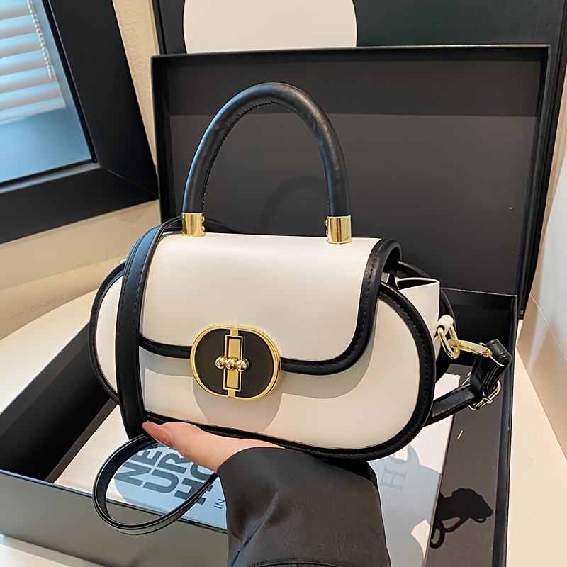 Interior Design High End - Elegante kleine vierkante crossbody tas voor
