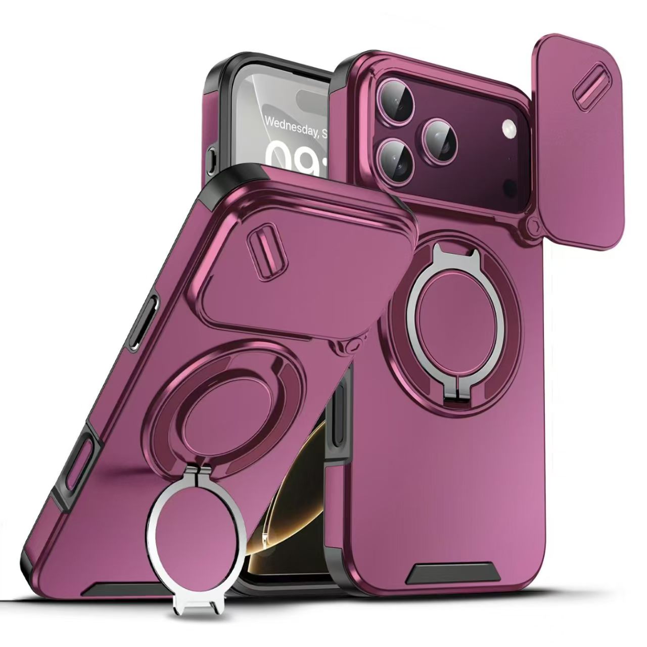 Area Rug - Robuuste magnetische standaardhoes voor iPhone 18,