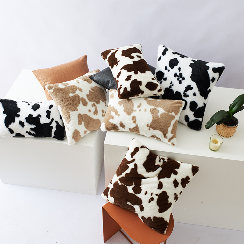 Throw Pillow - Zachte, decoratieve kussensloop, vierkant, wasbaar, voor