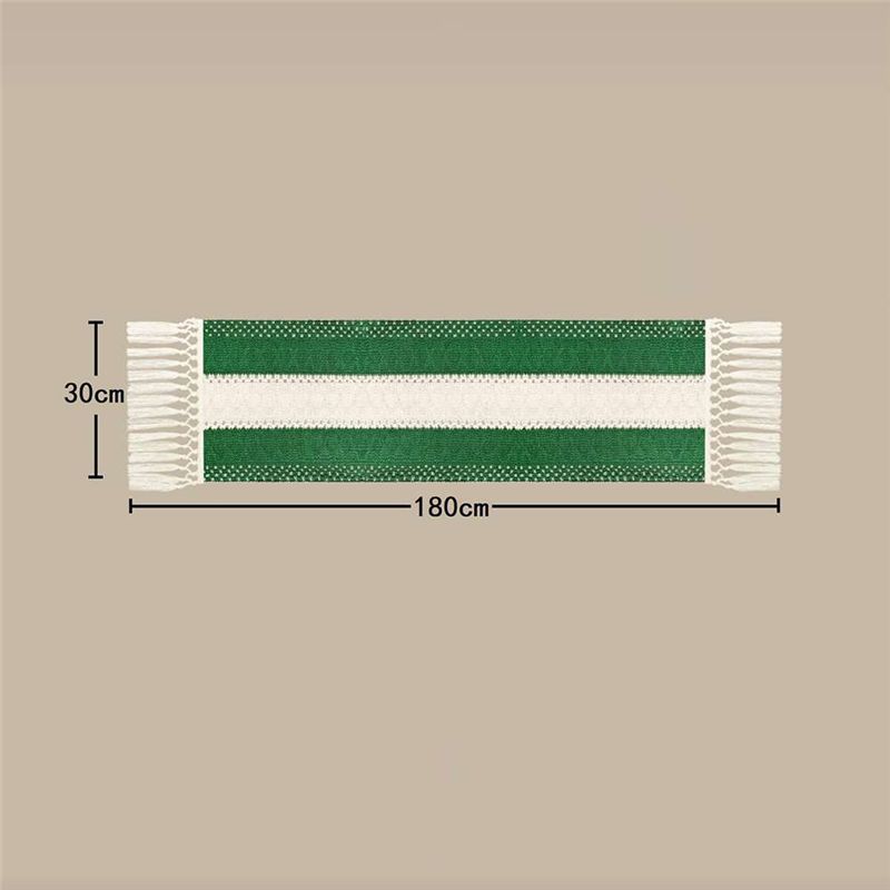 Table Runner - DT15 Boho Farmhouse Tafelloper 30x180cm Katoen