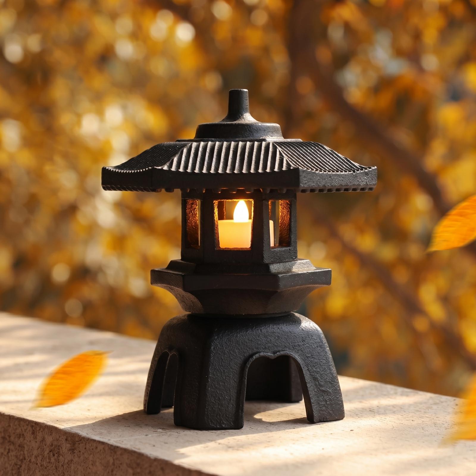 Gietijzeren lantaarn met openg - Candle Holder Decor recensie en prijs
