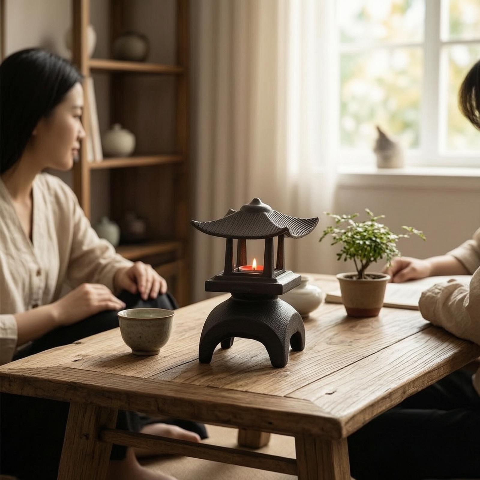 Gietijzeren lantaarn met openg - Candle Holder Decor recensie en prijs