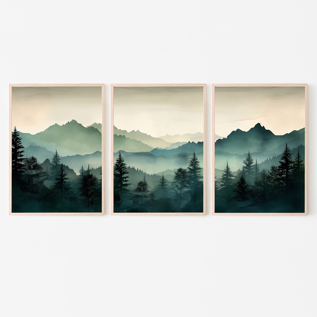 3 stks/set abstracte saliegroe - Abstract Canvas Set recensie en prijs