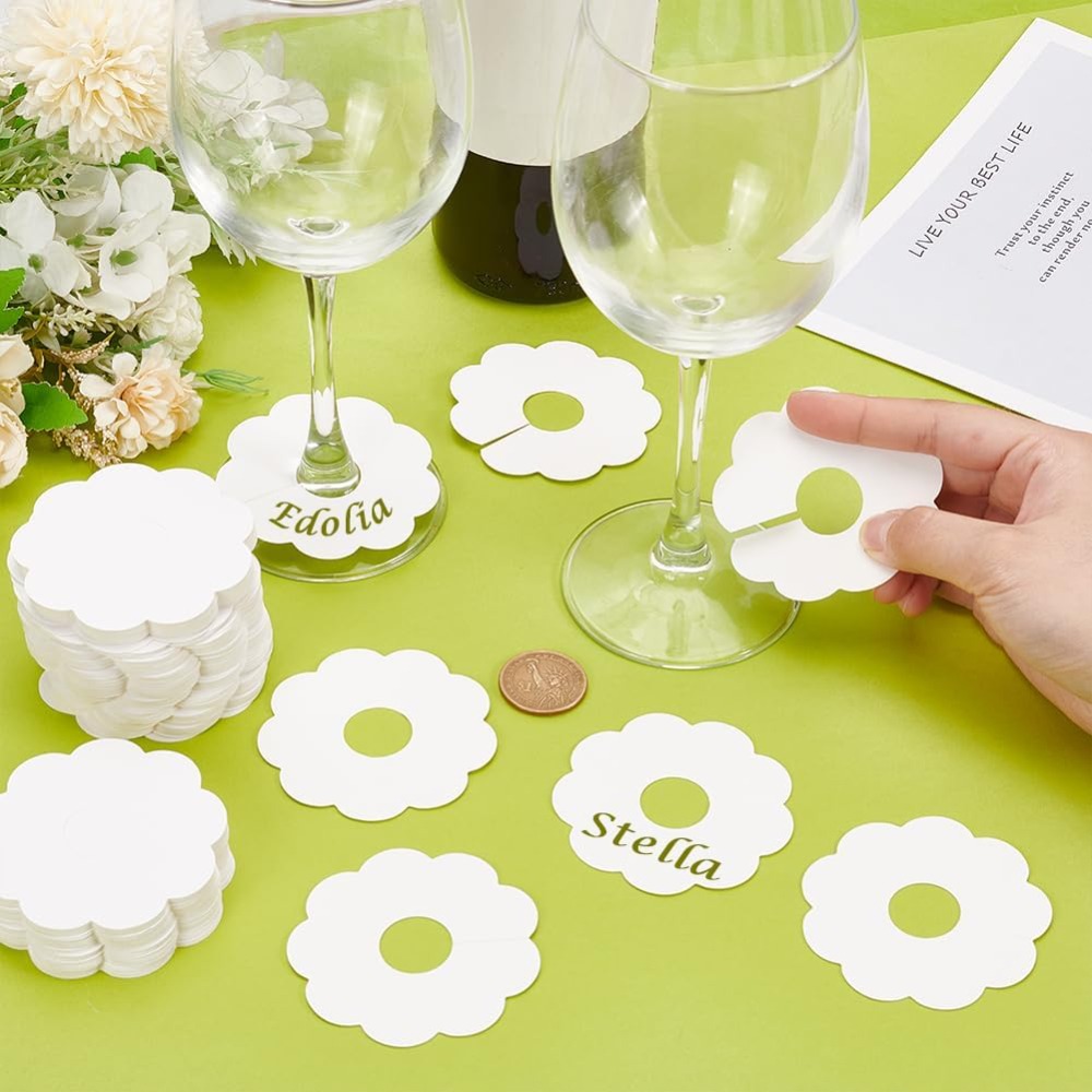 150 Stuks Papier Wijnglas Mark - Vase Decor recensie en prijs