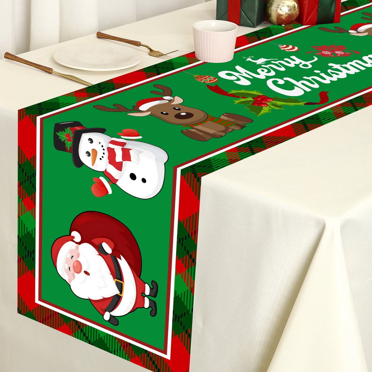 için Noel Noel Baba Polyester  - Table Runner recensie en prijs