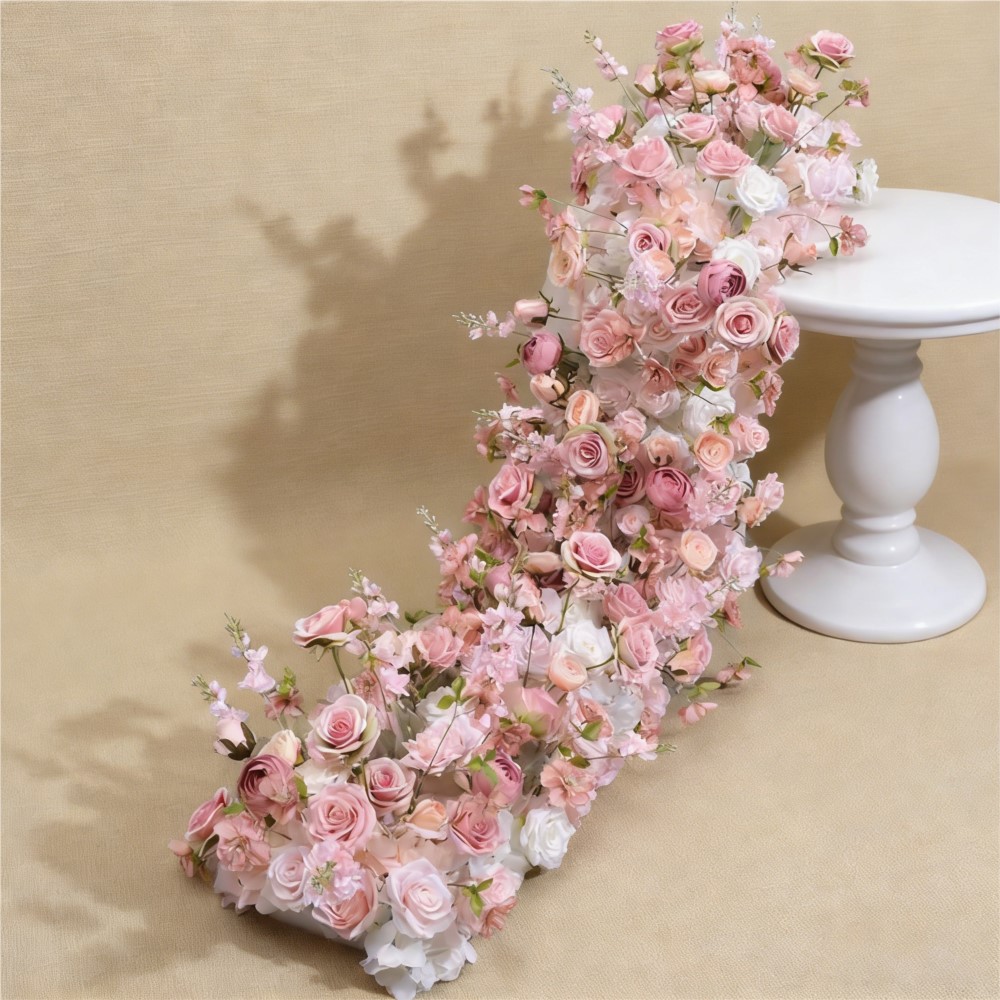 Kunstbloemen Bloemenrij Bruilo - Table Runner recensie en prijs
