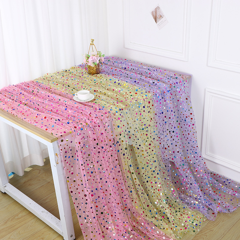 Kleurrijke Polka Dot Goudfolie - Table Runner recensie en prijs