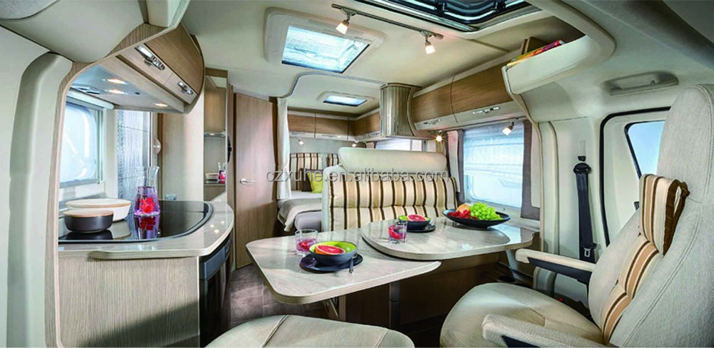 De binnenkant van de camper me - Curtain Curtain recensie en prijs
