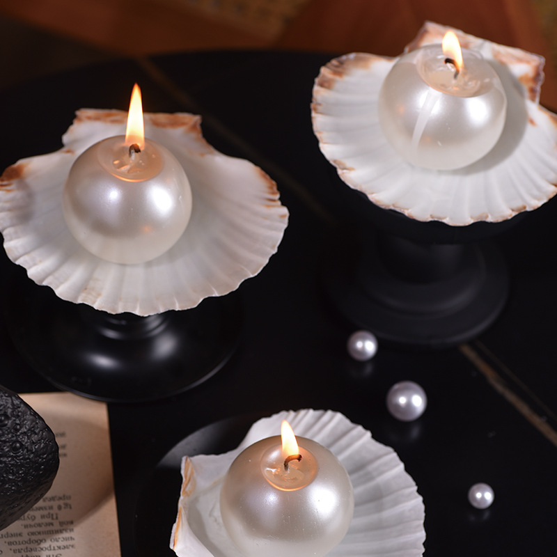Elegante parelkaarsen met sche - Candle Holder Decor recensie en prijs