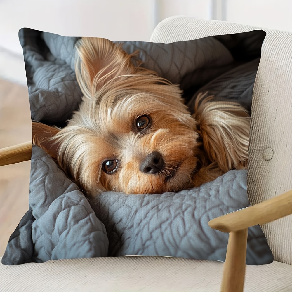 Aanpasbare 1-delige Yorkshire  - Throw Pillow recensie en prijs