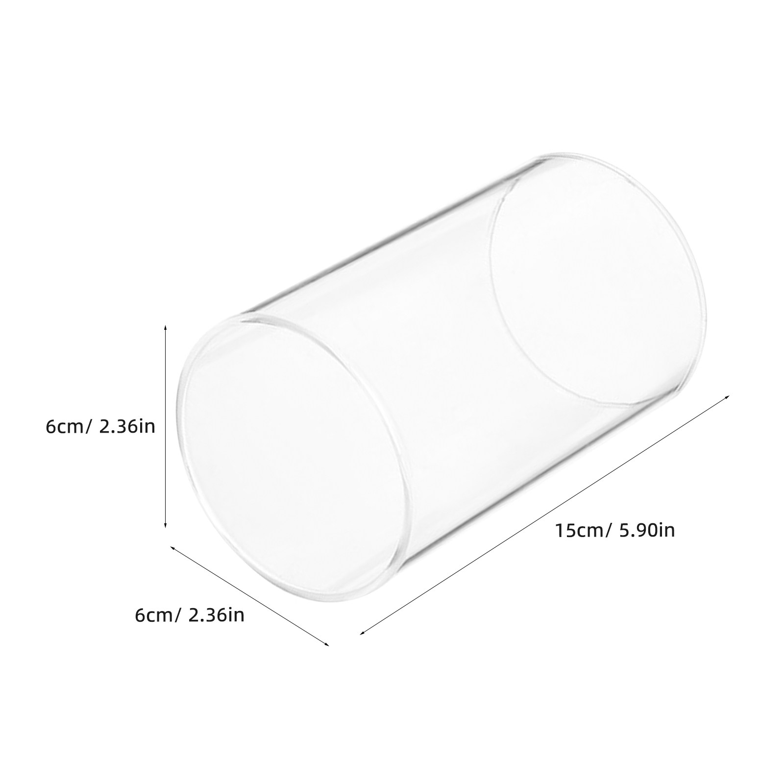 Glazen kandelaar, buisvormige  - Candle Holder Decor recensie en prijs