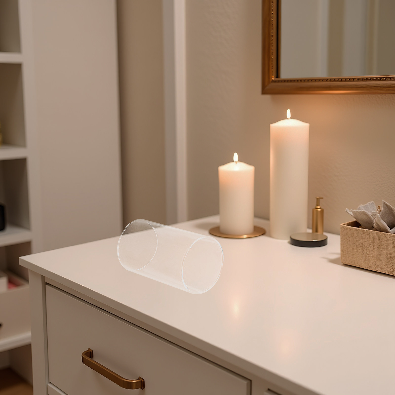 Glazen kandelaar, buisvormige  - Candle Holder Decor recensie en prijs