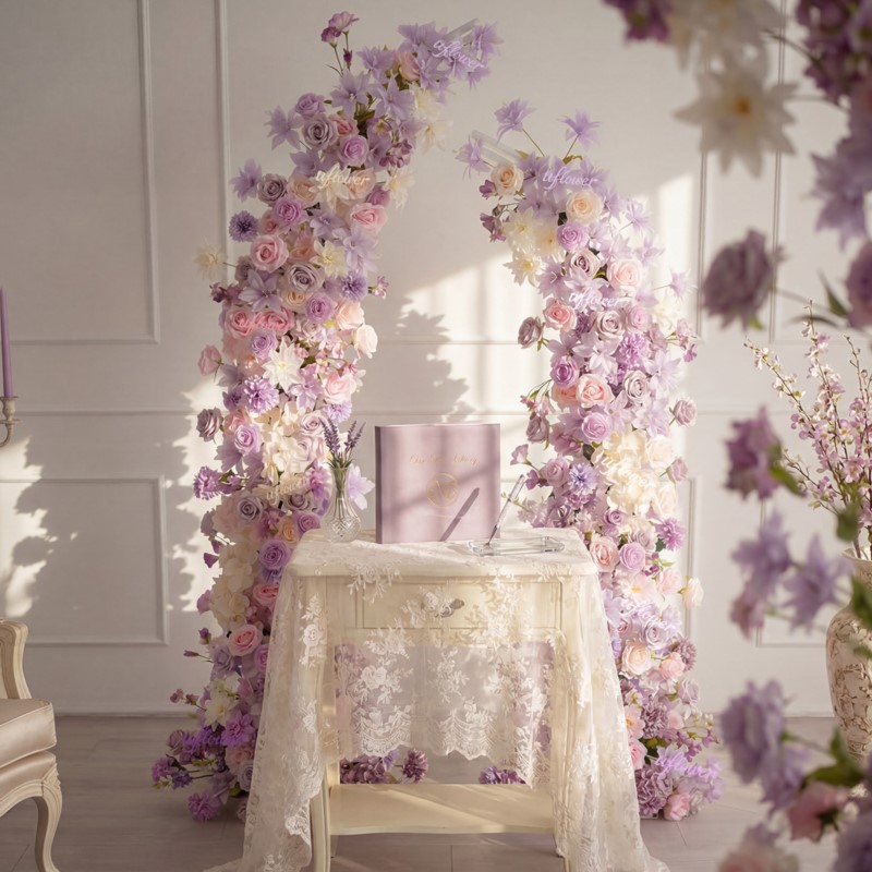 5D Uflower Paarse Roze Lelies  - Table Runner recensie en prijs