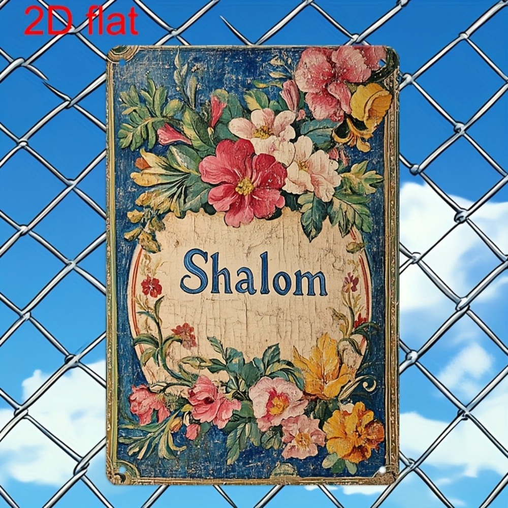 CIFBUY Vintage Floral Shalom a - Wall Art recensie en prijs