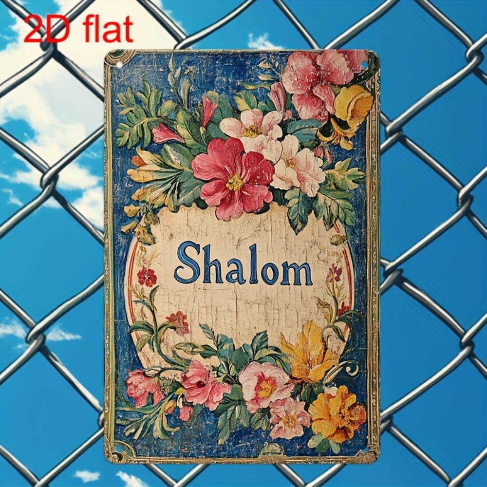 CIFBUY Vintage Floral Shalom a - Wall Art recensie en prijs