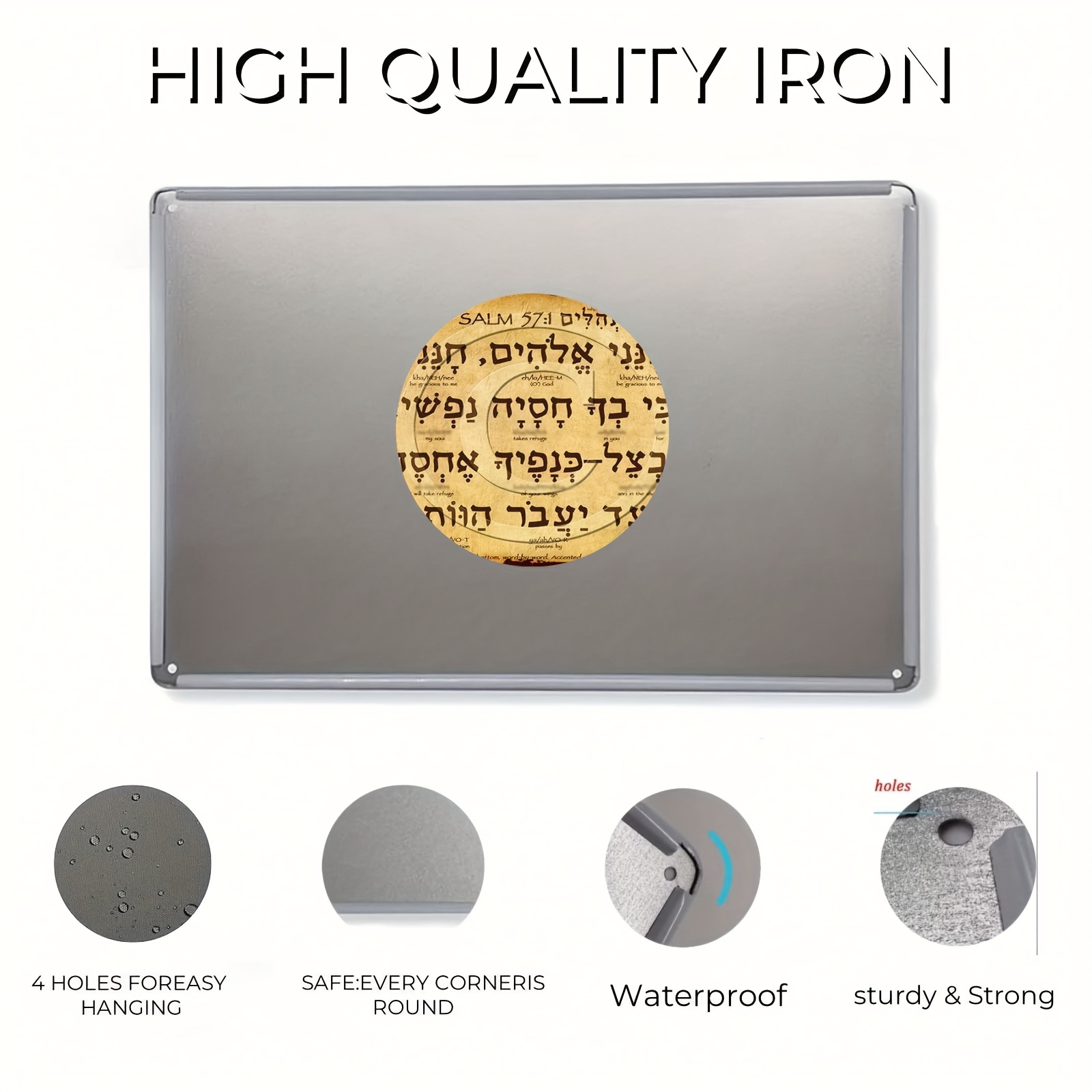 CIFBUY Vintage Aluminium Wandd - Wall Art recensie en prijs