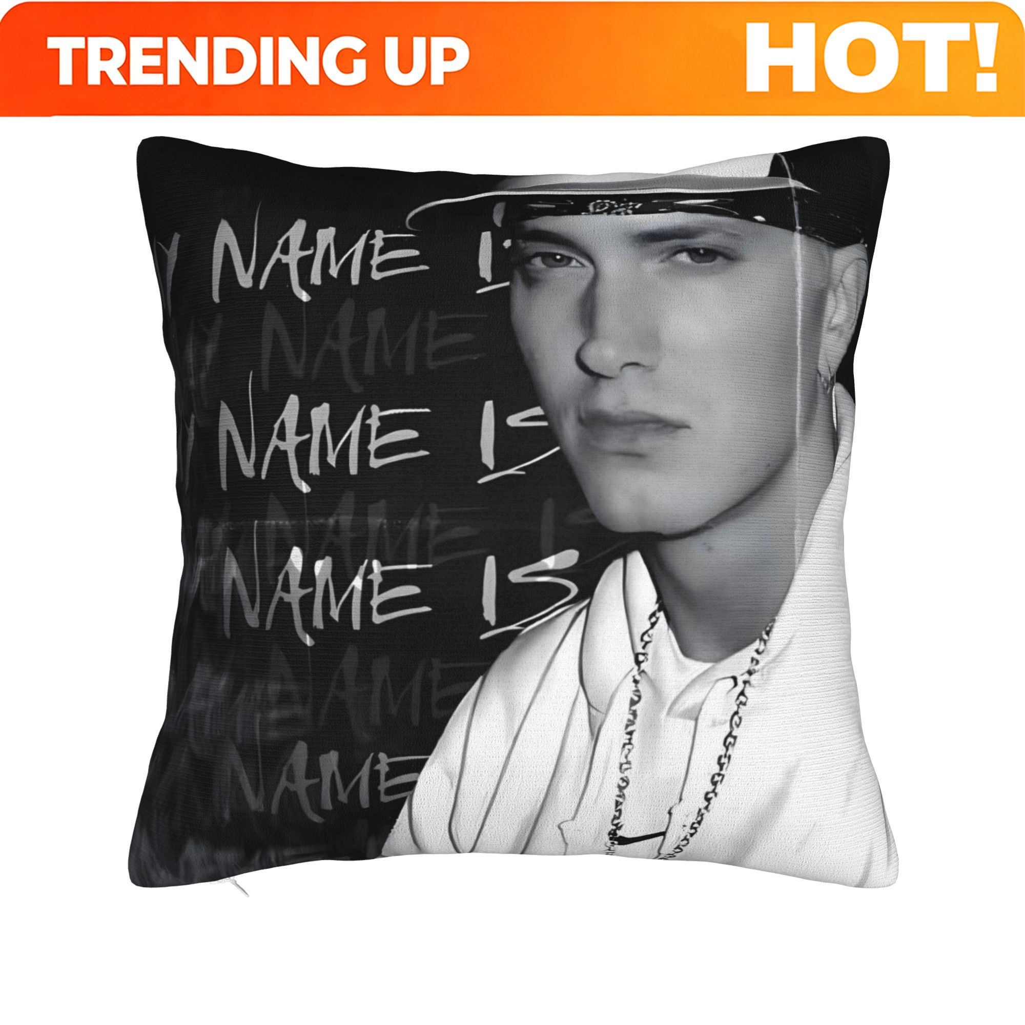 Op maat gemaakte EMINEM dubbel - Throw Pillow recensie en prijs