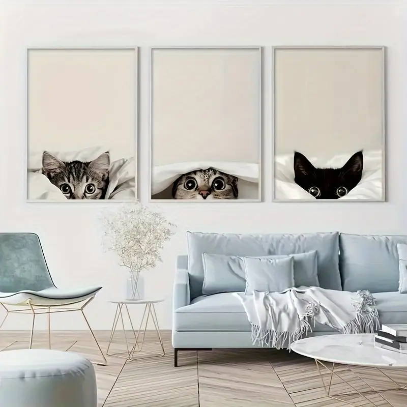 3-delige set canvasprints met  - Abstract Canvas Set recensie en prijs