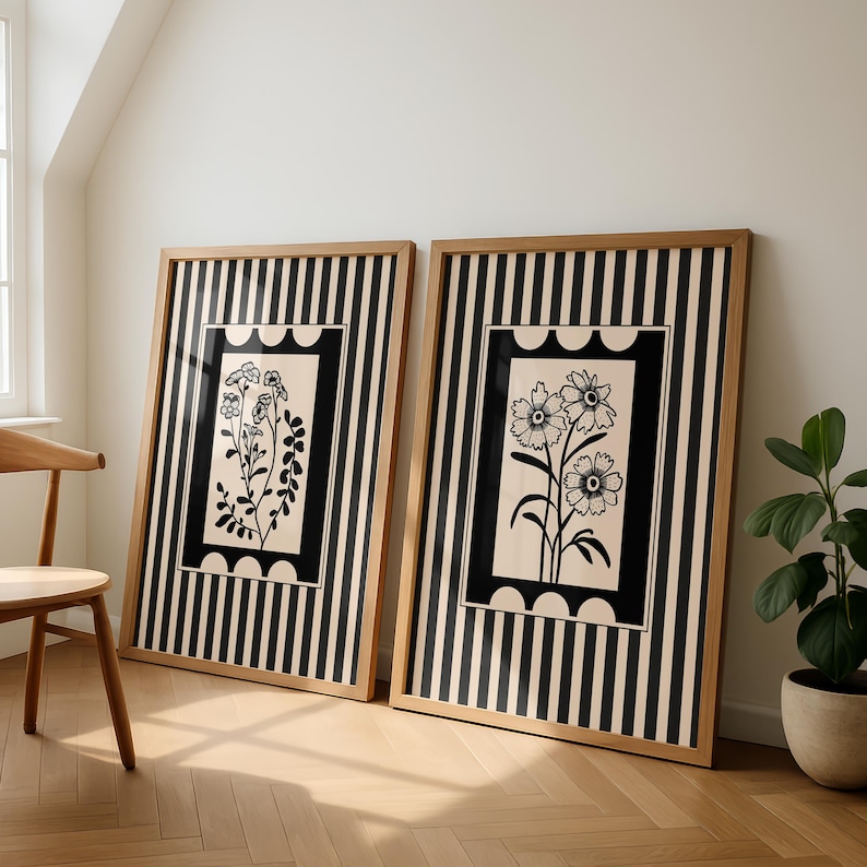 2 stks/set Boheemse Stijl Plan - Abstract Canvas Set recensie en prijs